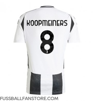 Juventus Teun Koopmeiners #8 Replik Heimtrikot 2024-25 Kurzarm